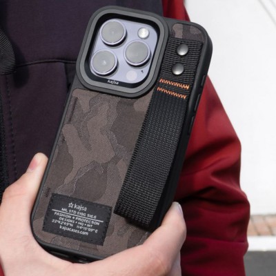Чохол Kajsa Outdoor Collection iPhone 15 gray