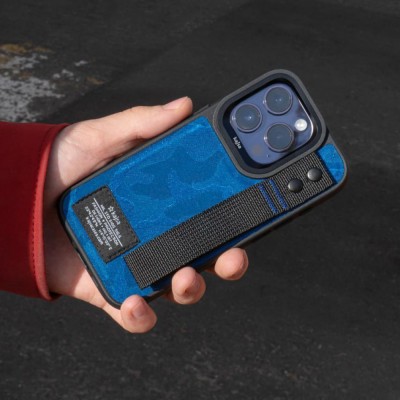 Чохол Kajsa Outdoor Collection iPhone 15 Pro blue