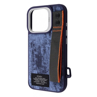Чохол Kajsa Outdoor Collection Tie Dye with Magnetic Ring iPhone 16 Pro blue