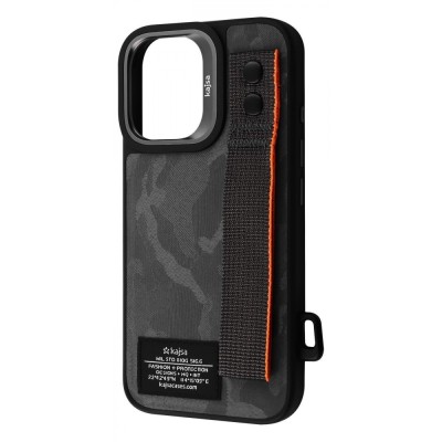 Чохол Kajsa Outdoor Collection with Magnetic Ring iPhone 16 black