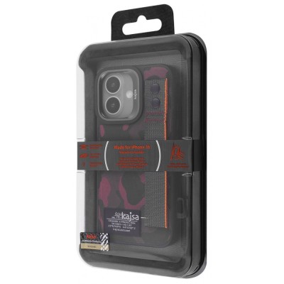 Чохол Kajsa Outdoor Collection with Magnetic Ring iPhone 16 black