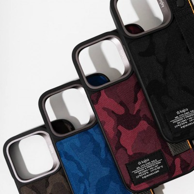 Чохол Kajsa Outdoor Collection with Magnetic Ring iPhone 16 Pro Max black
