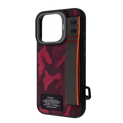 Чохол Kajsa Outdoor Collection with Magnetic Ring iPhone 16 Pro red