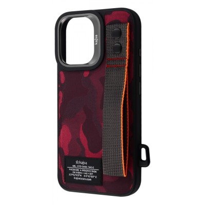 Чохол Kajsa Outdoor Collection with Magnetic Ring iPhone 16 red