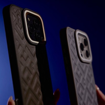 Чохол Kajsa Rhombus Collection with Magnetic Ring iPhone 16 olive