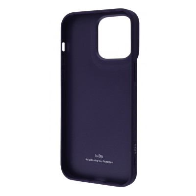 Чохол Kajsa Snake Pattern iPhone 14 Pro Max burgundy