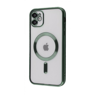Чохол Metal Matte Case with Magnetic Ring iPhone 11 dark green