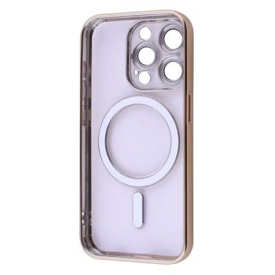 Чохол Metal Matte Case with Magnetic Ring iPhone 15 Pro blue titanium