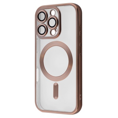Чохол Metal Matte Case with Magnetic Ring iPhone 16 Pro desert titanium
