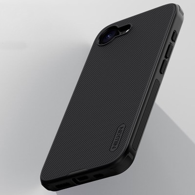 Чохол Nillkin Matte Magnetic Pro для Apple iPhone 16e (6.1") Чорний / Black Чохол Nillkin Matte Magnetic Pro для Apple iPhone 16e (6.1") Чорний / Black