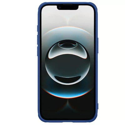 Чохол Nillkin Matte Pro для Apple iPhone 16e (6.1") Синій / Blue Чохол Nillkin Matte Pro для Apple iPhone 16e (6.1") Синій / Blue