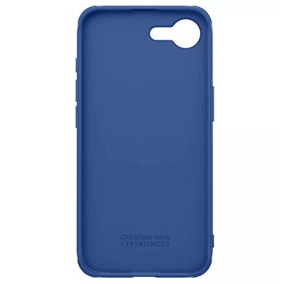 Чохол Nillkin Matte Pro для Apple iPhone 16e (6.1") Синій / Blue Чохол Nillkin Matte Pro для Apple iPhone 16e (6.1") Синій / Blue