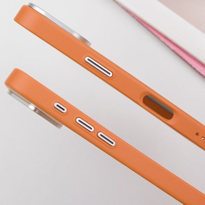 Чохол PC+Leather SGP with MagSafe для Apple iPhone 16 (6.1") Brown