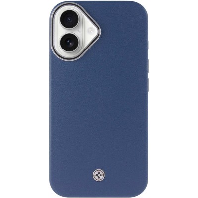Чохол PC+Leather SGP with MagSafe для Apple iPhone 16 Plus (6.7") Blue