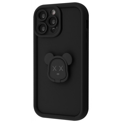 Чохол Pretty Case iPhone 12 Pro Max bear/black