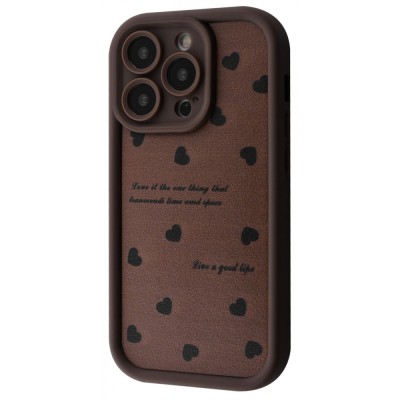 Чохол Pretty Case iPhone 15 Pro hearts