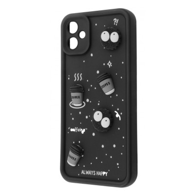 Чохол Pretty Things Case Samsung Galaxy A06 black/coffee
