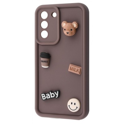 Чохол Pretty Things Case Samsung Galaxy S21 FE (G990B) brown/bear