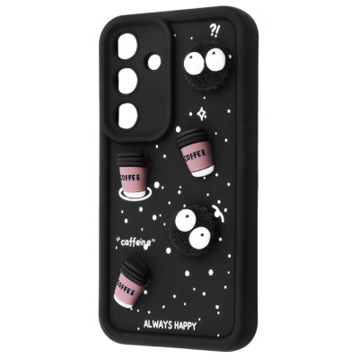 Чохол Pretty Things Case Samsung Galaxy S25 black/coffee