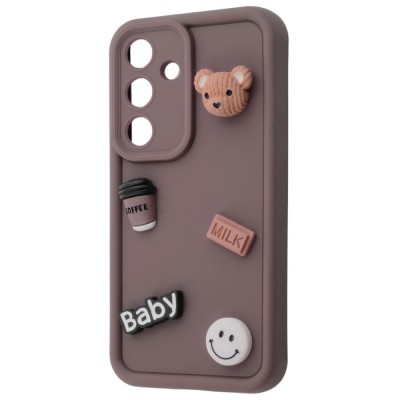 Чохол Pretty Things Case Samsung Galaxy S25 brown/bear