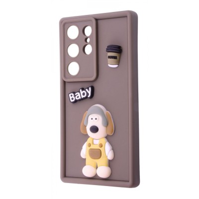 Чохол Pretty Things Case Samsung Galaxy S25 Ultra brown/baby