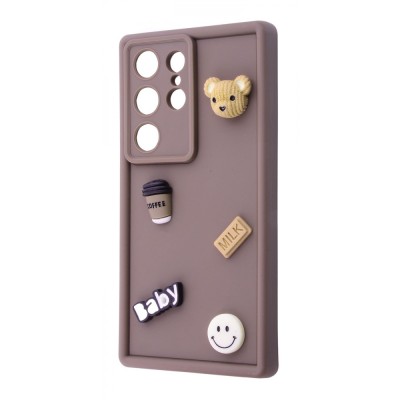 Чохол Pretty Things Case Samsung Galaxy S25 Ultra brown/bear