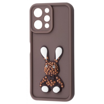 Чохол Pretty Things Case Xiaomi Redmi 12 4G brown/rabbit