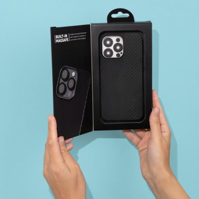 Чохол Proove Carbon Slim with Magnetic Ring iPhone 15 Pro (PCCSIP15P002) black