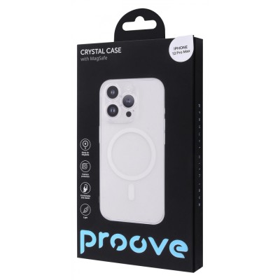 Чохол Proove Crystal Case with Magnetic Ring iPhone 12 Pro Max transparent (PCCCIP12PM01)