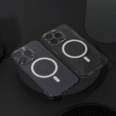 Чохол Proove Crystal Case with Magnetic Ring iPhone 15 Pro transparent (PCCCIP15P001)