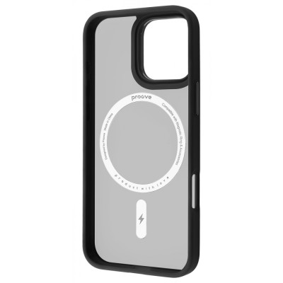 Чохол Proove Essence Case with Magnetic Ring iPhone 16 Pro black (PCECIP16P002)