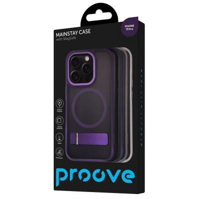 Чохол Proove Mainstay Case with Magnetic Ring iPhone 13 Pro gray (PCMCIP13P005)