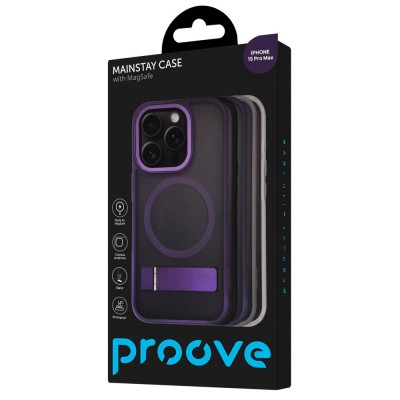 Чохол Proove Mainstay Case with Magnetic Ring iPhone 15 Pro Max midnight blue (PCMCIP15PM08)