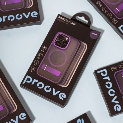 Чохол Proove Mainstay Case with Magnetic Ring iPhone 16 black (PCMCIP160002)