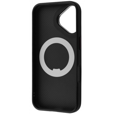 Чохол Proove Reinforce Case with Magnetic Ring iPhone 16 black (PCREIP160002)