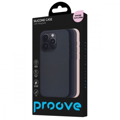 Чохол Proove Silicone Case with Magnetic Ring iPhone 15 Pro Max clay (PCSMIP15PM22)