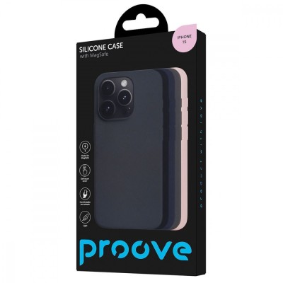 Чохол Proove Silicone Case with Magnetic Ring iPhone 15 storm blue (PCSMIP150018)