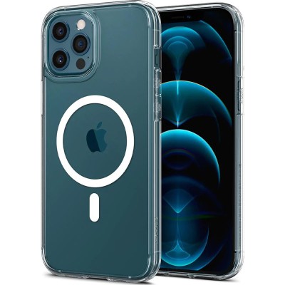 Чохол SGP Ultra Hybrid (MagFit) для Apple iPhone 12 Pro Max (6.7") Прозорий Чохол SGP Ultra Hybrid (MagFit) для Apple iPhone 12 Pro Max (6.7") Прозорий