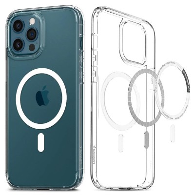 Чохол SGP Ultra Hybrid (MagFit) для Apple iPhone 12 Pro Max (6.7") Прозорий Чохол SGP Ultra Hybrid (MagFit) для Apple iPhone 12 Pro Max (6.7") Прозорий