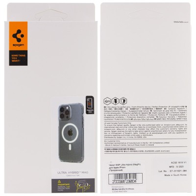 Чохол SGP Ultra Hybrid (MagFit) для Apple iPhone 12 Pro Max (6.7") Прозорий Чохол SGP Ultra Hybrid (MagFit) для Apple iPhone 12 Pro Max (6.7") Прозорий