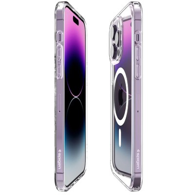 Чохол SGP Ultra Hybrid (MagFit) для Apple iPhone 14 Pro (6.1") Прозорий Чохол SGP Ultra Hybrid (MagFit) для Apple iPhone 14 Pro (6.1") Прозорий