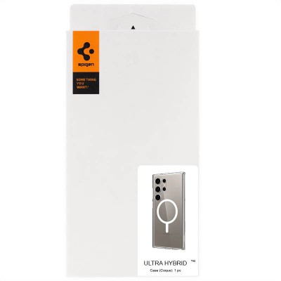 Чохол SGP Ultra Hybrid (MagFit) для Samsung Galaxy S25 Ultra Прозорий Чохол SGP Ultra Hybrid (MagFit) для Samsung Galaxy S25 Ultra Прозорий