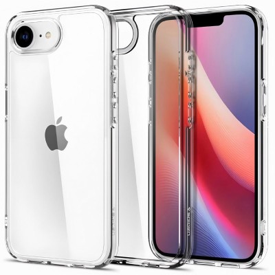 Чохол SGP Ultra Hybrid для Apple iPhone 16e (6.1") Прозорий Чохол SGP Ultra Hybrid для Apple iPhone 16e (6.1") Прозорий
