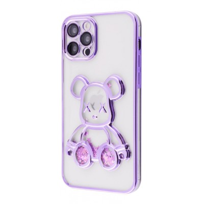 Чохол Shining Bear Case iPhone 12 Pro dark purple