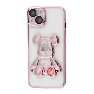 Чохол Shining Bear Case iPhone 13 rose gold