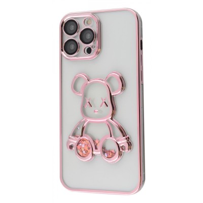 Чохол Shining Bear Case iPhone 14 Pro Max rose gold