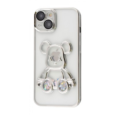Чохол Shining Bear Case iPhone 14 silver