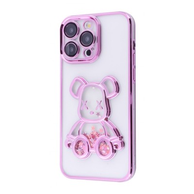 Чохол Shining Bear Case iPhone 15 Pro Max rose gold