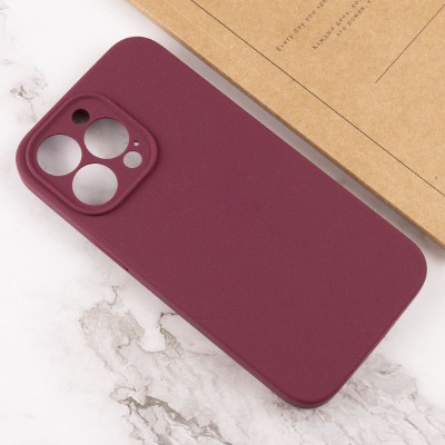 Чохол Silicone Case Full Camera Protective (AA) NO LOGO для Apple iPhone 14 Pro (6.1") Бордовий / Plum Чохол Silicone Case Full Camera Protective (AA) NO LOGO для Apple iPhone 14 Pro (6.1") Бордовий / Plum