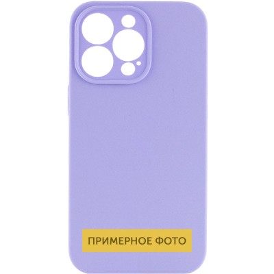 Чохол Silicone Case Full Camera Protective (AA) NO LOGO для Apple iPhone 16 (6.1") Бузковий / Dasheen Чохол Silicone Case Full Camera Protective (AA) NO LOGO для Apple iPhone 16 (6.1") Бузковий / Dasheen